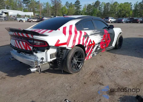 2023 Dodge Charger Scat Pack Widebody из США, поврежденный, VIN 2C3CDXGJ3PH628752